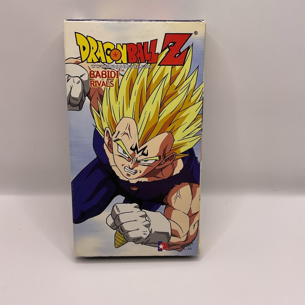 Dragon Ball Z VHS Tape Babidi‎ Rivals (Tested & Works)